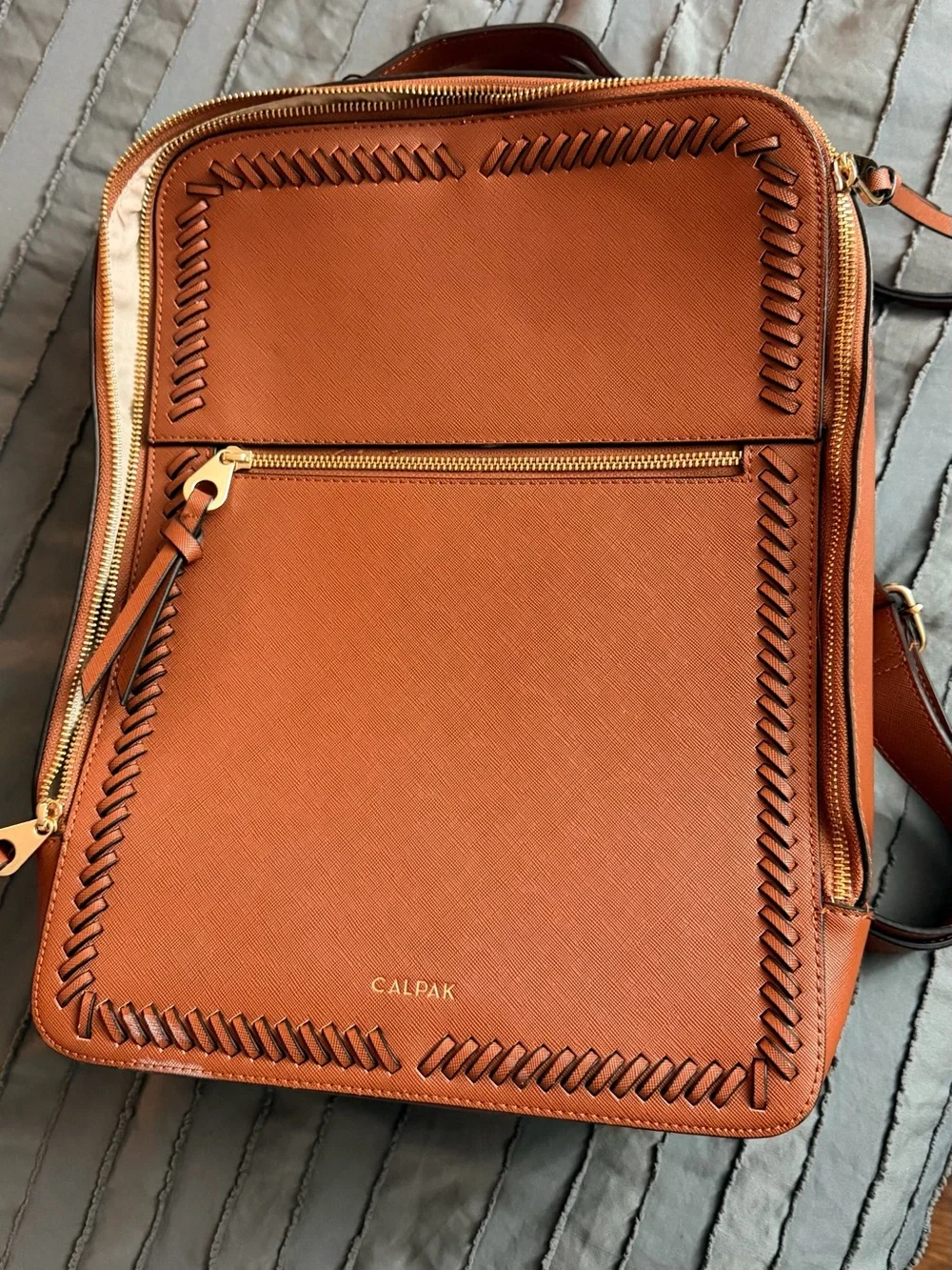 NWOT CALPAK Kaya 15” Laptop Backpack – Ginger Brown